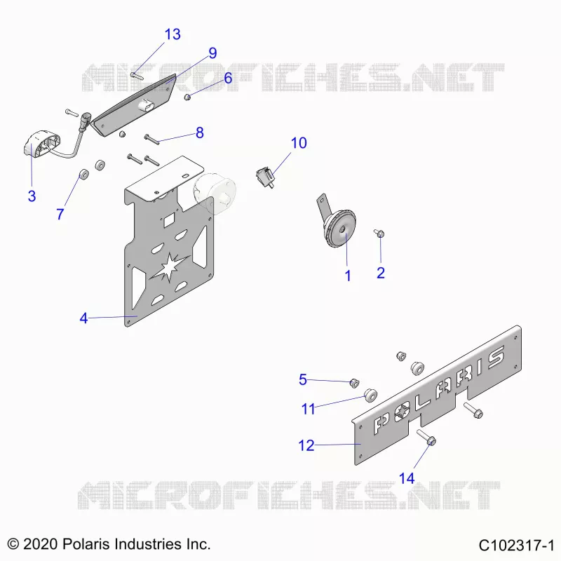ELECTRICA, HORN, FOG LIGHT, AND LICENSE PLATE LIGHT