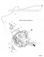 TREN, MAIN GEARCASE MOUNTING- Z17VHA57A2/E57AU (701249)