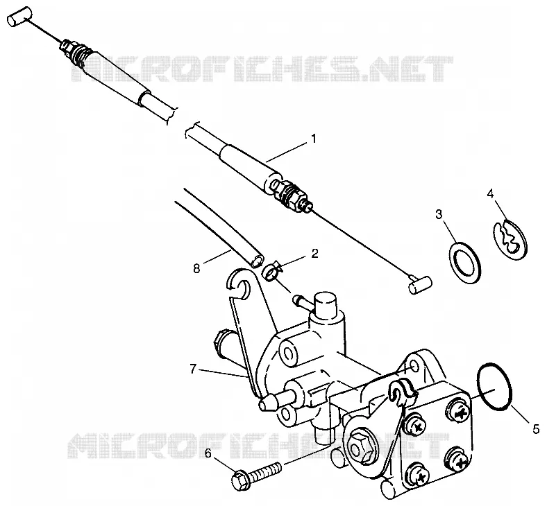 BOMBA DE ACEITE SLT 700 B964166 and Intl. SLT 700 I964166 (4933923392C004)