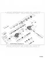DRIVE TRAIN, PRINCIPAL GEARCASE INTERNALS