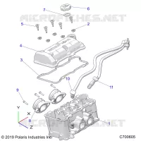 CUERPO DE MARIPOSA AND VALVE COVER