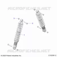 SUSPENSION TRASERA SHOCK