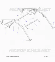 CHASSIS, CAB BASTIDOR