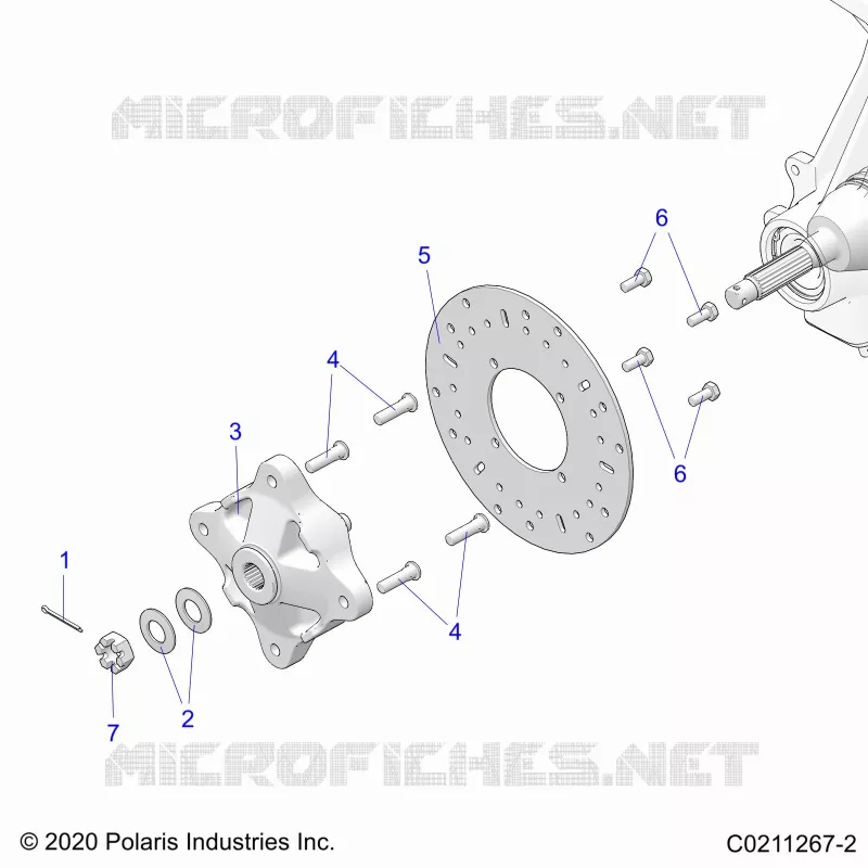 SUSPENSIÃ“N DELANTERA HUB AND BRAKE DISC