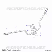GOBIERNO, HANDLEBAR- A24SXD95A9 (C0211445-1)