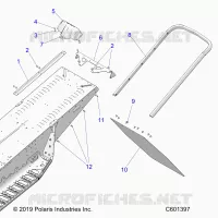 CHASIS, REAR ASM.