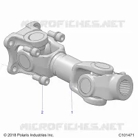 DRIVE TRAIN, PROP EJE TRASERO