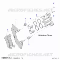 FRENO FRONTAL CALIPER