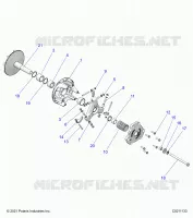 TREN, PRIMARY CLUTCH