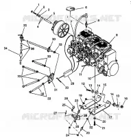 MONTAJE DEL MOTOR XLT E940767,  XLT SP E940667    XLT SKS E940567 (49274227420025)