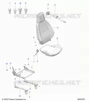 ASIENTO (PASSENGER) AND SEAT BELT MOUNTING