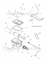 MOTOR, TOMA DE AIRE SYSTEM
