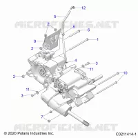 TREN, MAIN GEARCASE MOUNTING