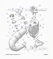 ENGINE, SISTEMA DE ESCAPE AND TURBO ASM.