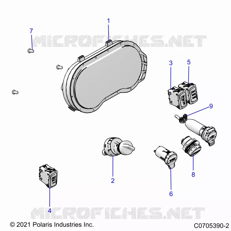 ELECTRICA, DASH INSTRUMENTS