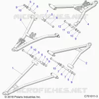 SUSPENSIÃ“N DELANTERA CONTROL ARMS