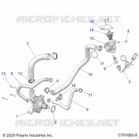 MOTOR, WATERPUMP AND BYPASS