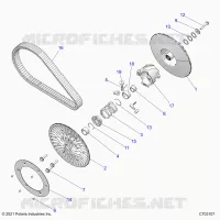 TREN, SECONDARY CLUTCH