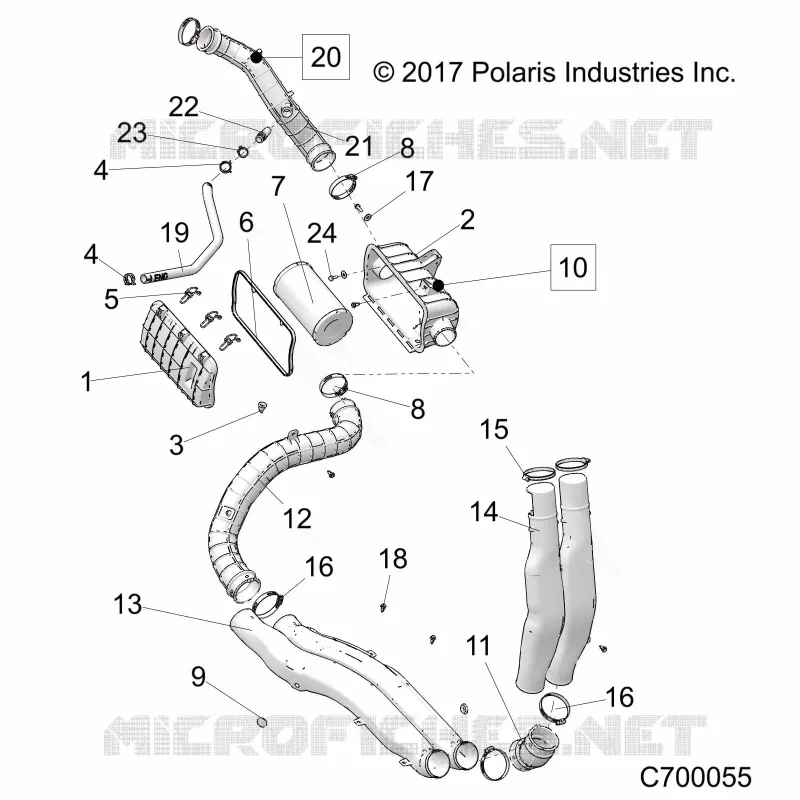 ENGINE, TOMA DE AIRE SYSTEM
