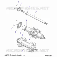 DRIVE TRAIN, JACKSHAFT AND EJE DE TRANSMISIÃ“N