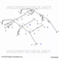 CHASSIS, CAB BASTIDOR