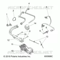 SISTEMA DE COMBUSTIBLE, RAIL, LINES AND THROTTLE BODY