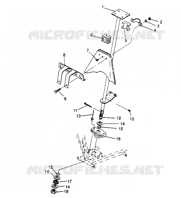 CONJUNTO DE DIRECCIÓN POSTAL Sport 400L W958540 (4930133013B006)