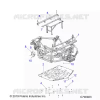 CHASSIS, MAIN FRAME AND ESQUÃD PLATES