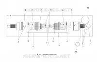 DRIVE TRAIN, DRIVE EJE TRASERO