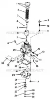CARBURADOR LITE GT 0973133 AND EUROPEAN LITE GT E973133 (4938253825C006)