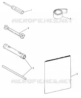 KIT DE HERRAMIENTA WIDETRAK GT 0972061 and EUROPEAN WIDETRAK GT E972061 (4938173817C013)
