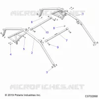CHASSIS, CAB BASTIDOR