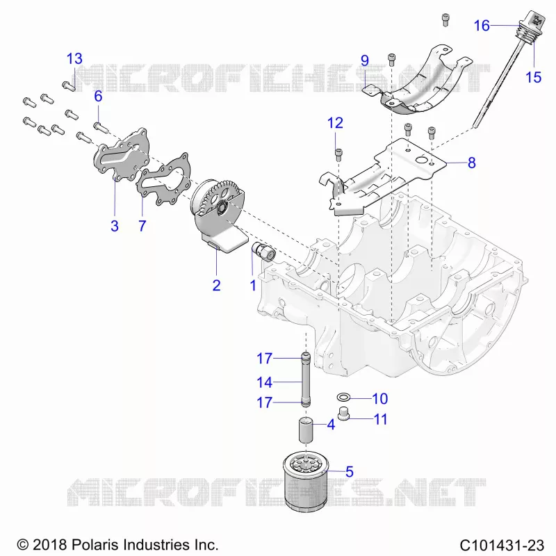 MOTOR, OIL SYSTEM