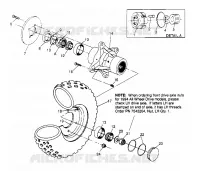 Tren delantero  4X4 400L W948140 (4926772677B005)
