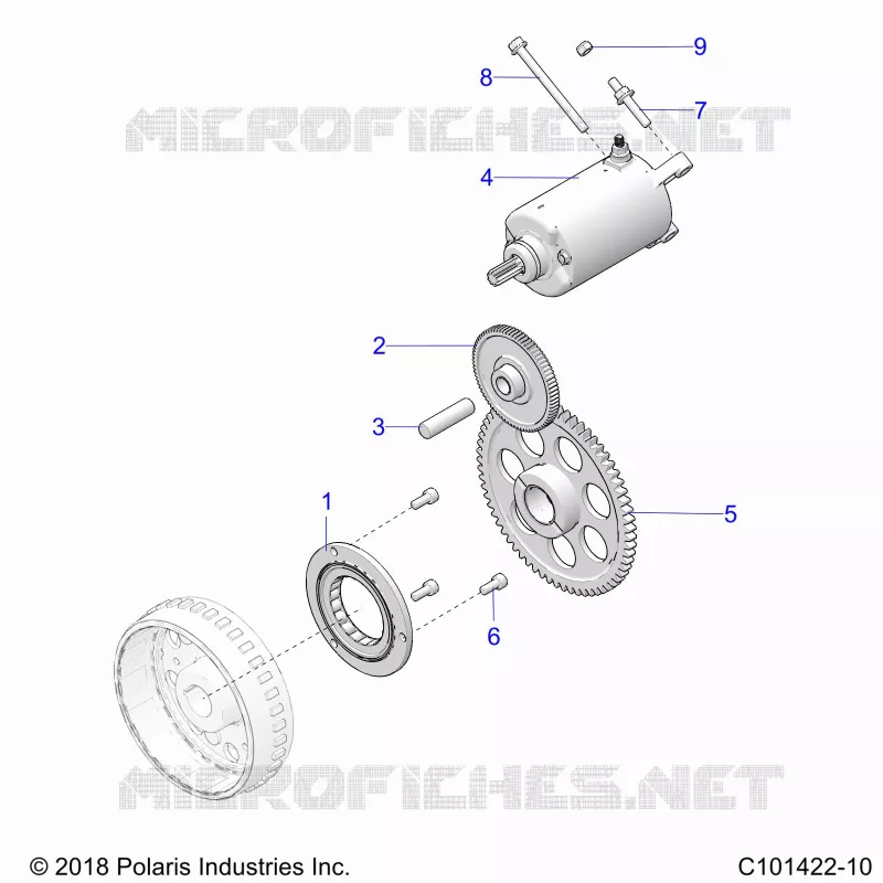 MOTOR DE ARRANQUE DRIVE