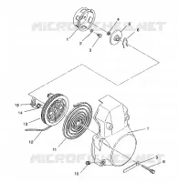 ARRANQUE DE RETROCESO ASSEMBLY WIDETRAK / 0932064 (4922982298038A)