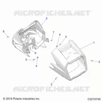 FARO DELANTERO POD