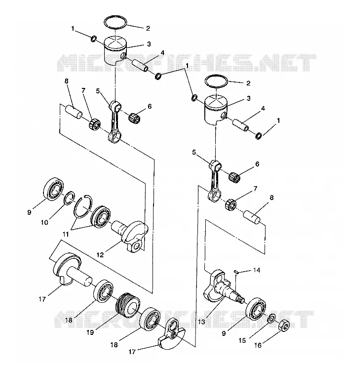 PISTÓN Y CIGÜEÑAL LITE/0933433 AND  LITE DELUXE/0933431 (4922972297031A)
