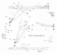 SUSPENSIÓN DELANTERA CONTROL ARMS