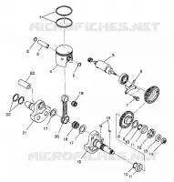 PISTÓN Y CIGÜEÑAL 4X4 350L W938139 (4924052405037A)