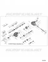DRIVE TRAIN, PRINCIPAL GEARCASE INTERNALS