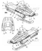 ETIQUETAS 700 XC 0981766 and EUROPEAN 700 XC E981766 (4944154415A011)