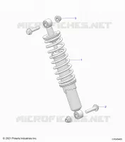 SUSPENSION, CHOQUE FRONTAL