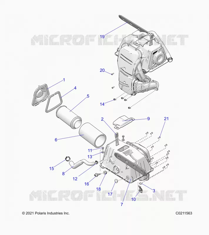 ENGINE, TOMA DE AIRE