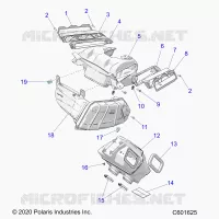ENGINE, TOMA DE AIRE SYSTEM