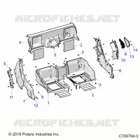 CARROCERÍA POSTERIOR CLOSEOFF AND FENDERS