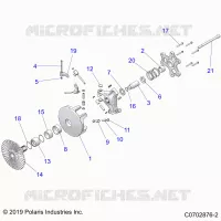 TREN, PRIMARY CLUTCH