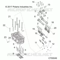 ENGINE, CULATA AND VALVES