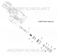 TREN, PRINCIPAL CAJA DE ENGRANAJES OUTPUT SHAFT