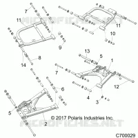 SUSPENSION TRASERA CONTROL ARMS